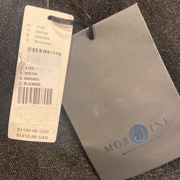 Anthropologie Morphine Black Tiered Tulle Skirt NWT $1100 - Picture 7 of 8